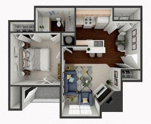 The Leon floor plan