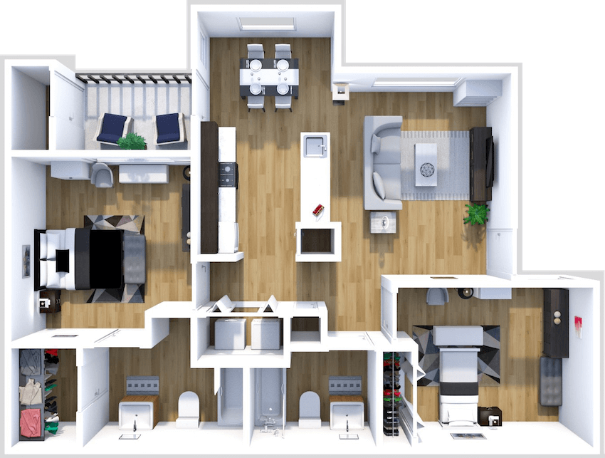 Lily floor plan