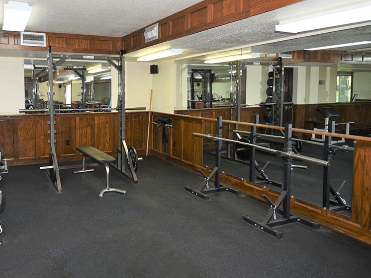 Gym at Northwoods Apartments