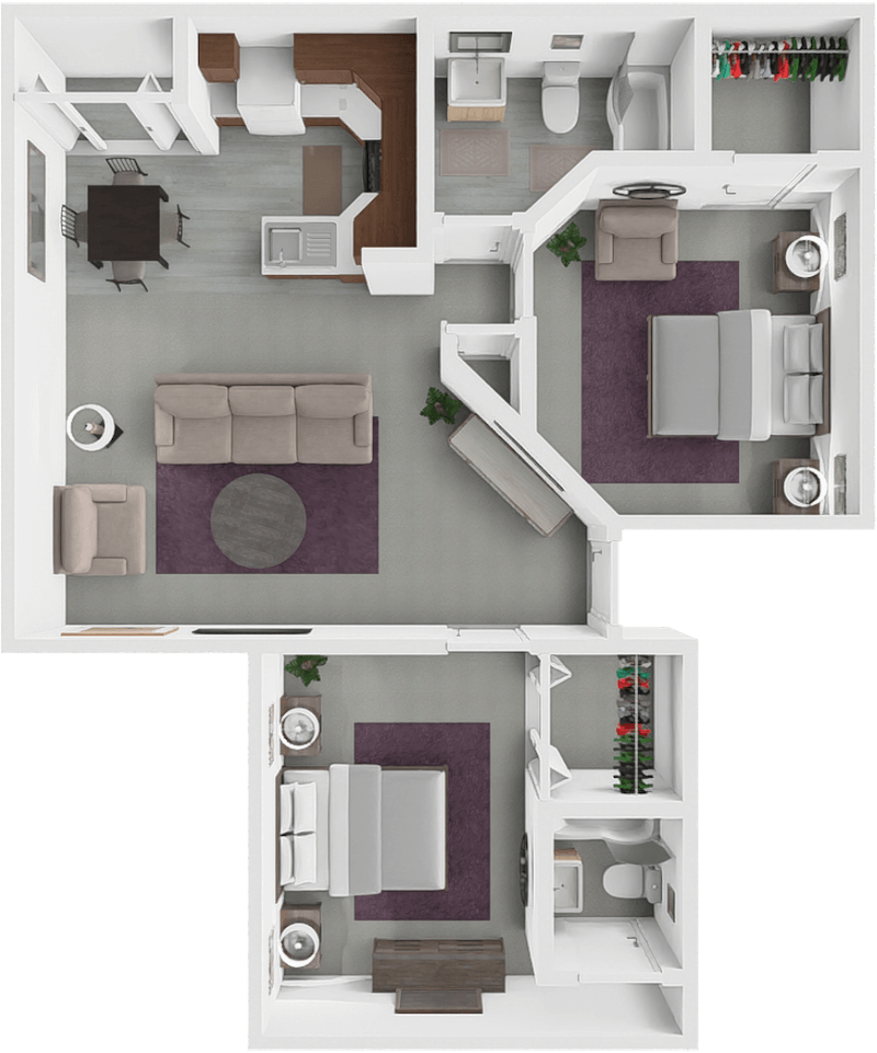 The Resort floor plan