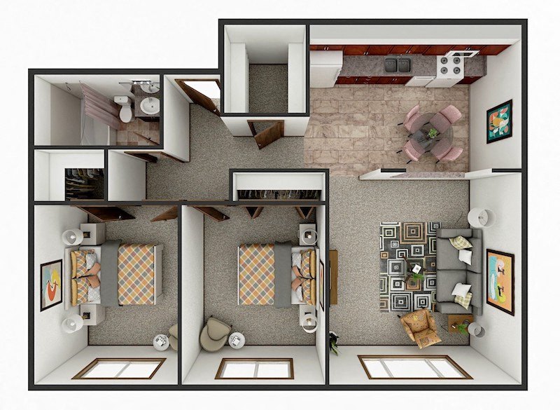 1536 W Ridge floor plan