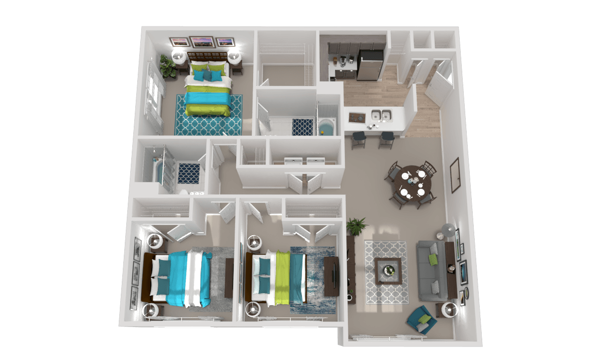 Floor Plans of Amelia Village in Clayton, NC