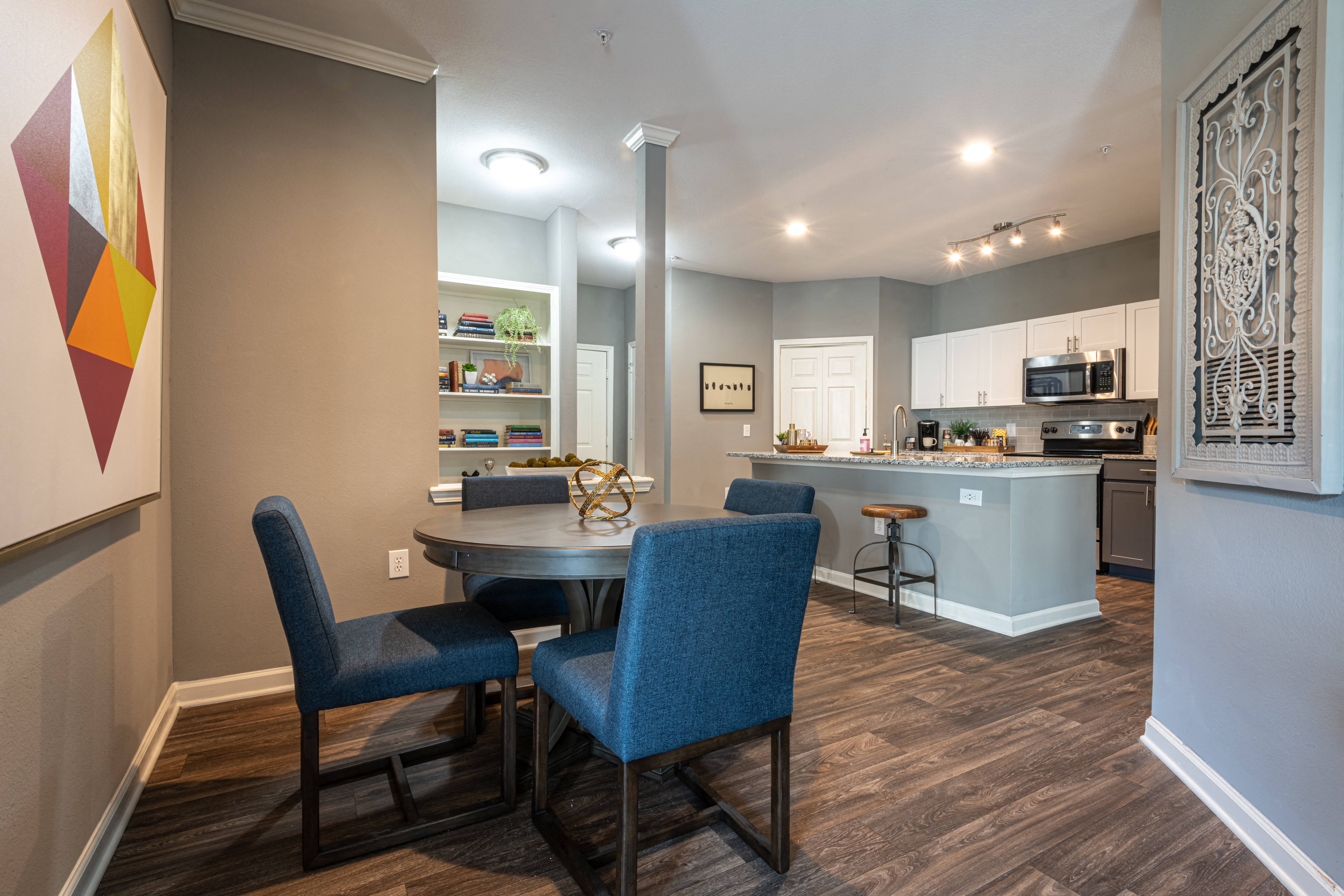 Open-Concept Floor Plans at 501 Estates apartment homes in Durham, NC