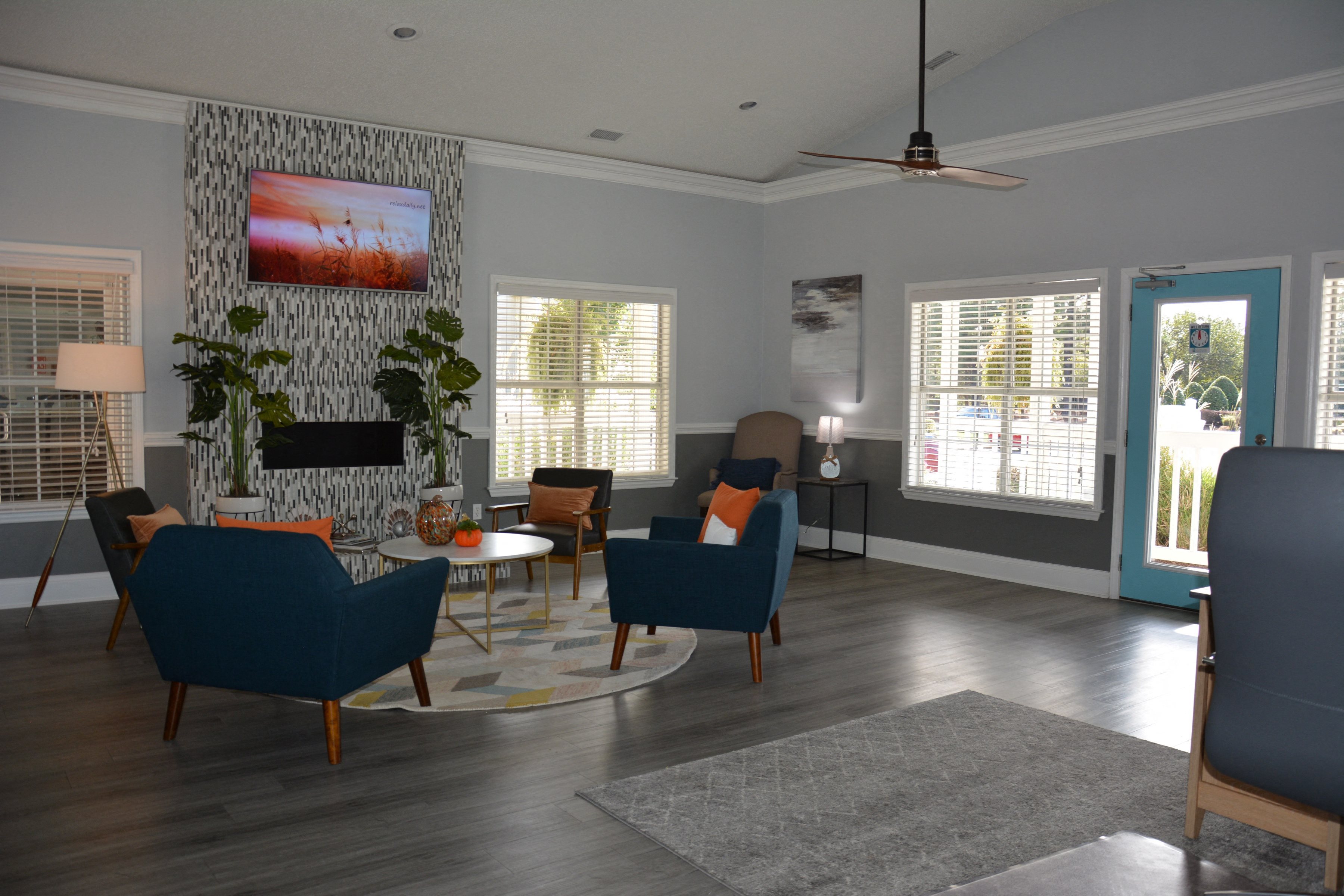 Resident Lounge at The Avenues  at Steele Creek