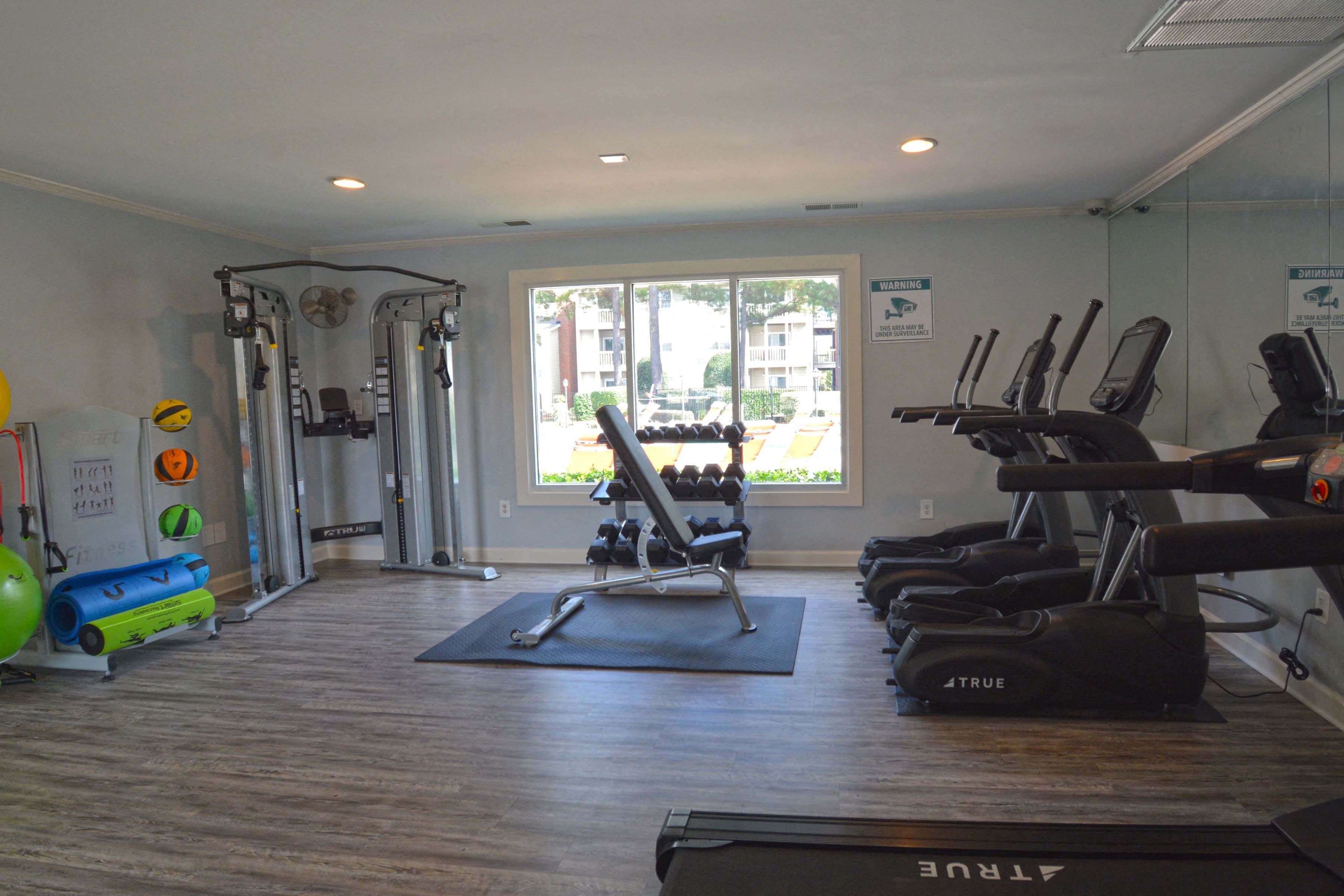 Fitness Center at The Avenues at Steele Creek