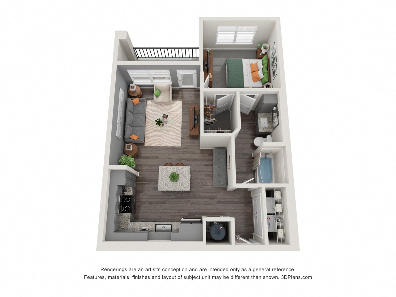 Floor Plans Of Sonceto Apartments In Kissimmee, Fl