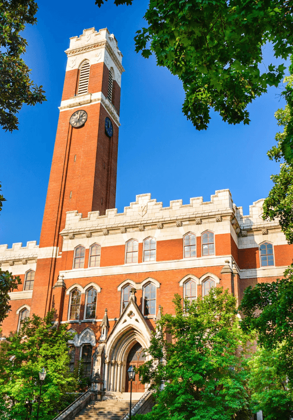 Vanderbilt University campus near State Street Flats