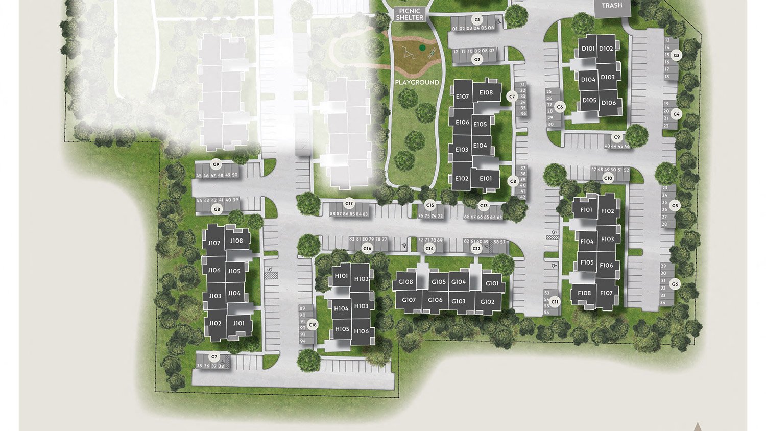 Floor Plans of Camber in Bremerton, WA