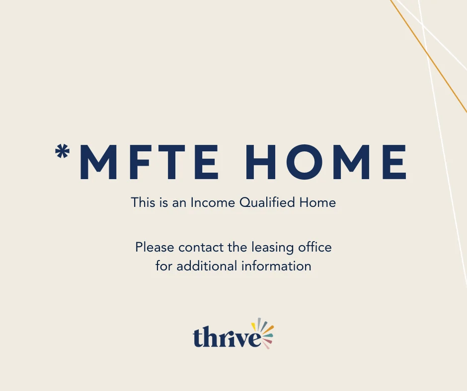 Studio Efficiency MFTE - Affordable