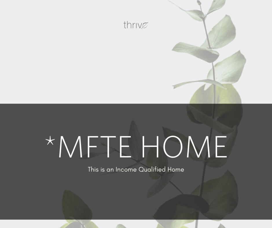 Studio Efficiency MFTE - Affordable