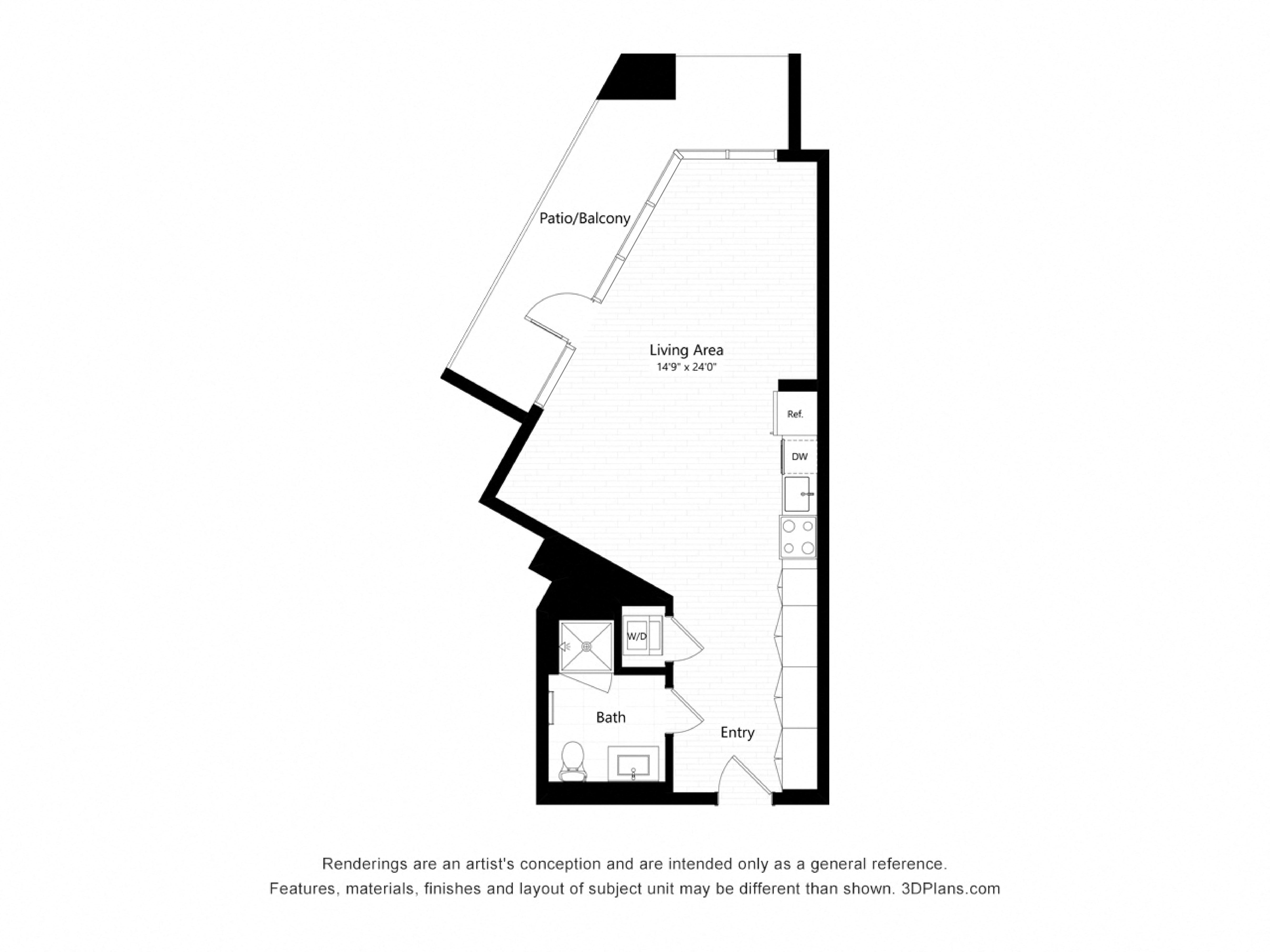 S7 - Studio floor plan
