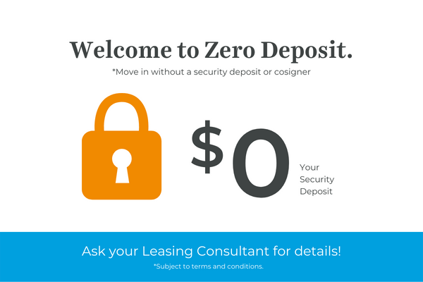 Zero Deposit Apartments in Greenwood, Indiana