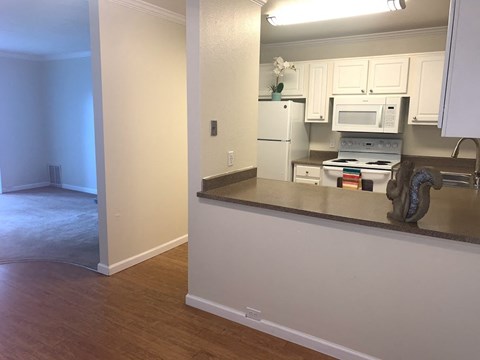 Waters Edge Apartment Interior Kitchen