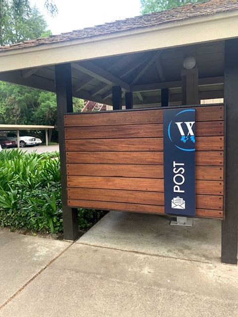 Waters Edge Apartment Mailbox Enclosure