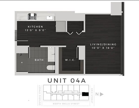 Studio 04A Floorplan Image