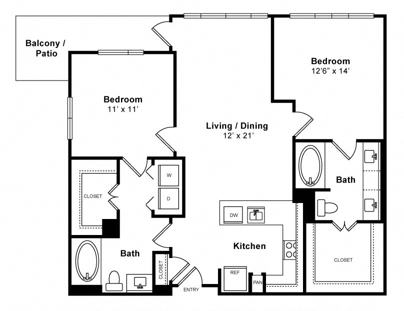 Grateful – Mid-Rise Floorplan Image