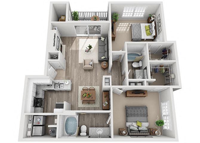 B1r Floorplan Image
