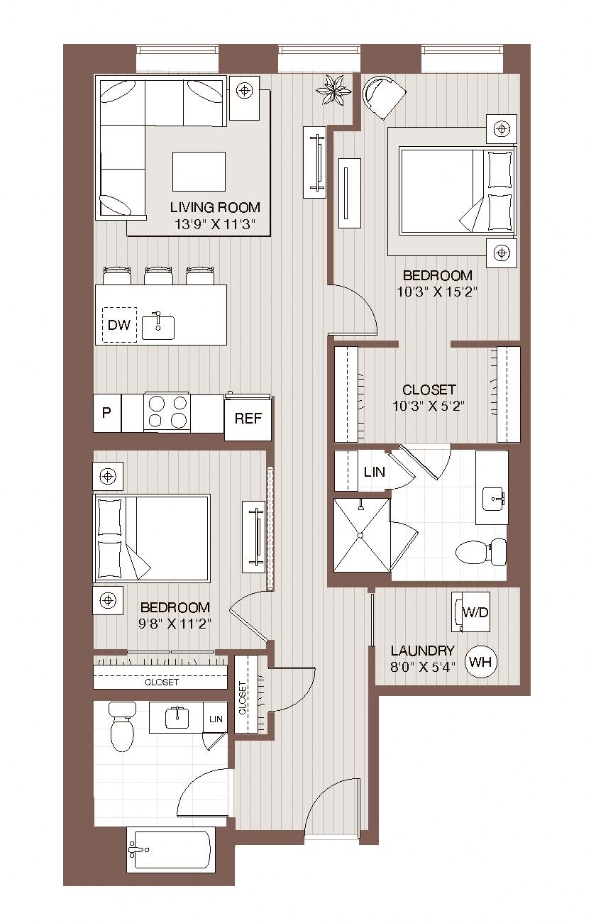 B4 – Lofts Floorplan Image