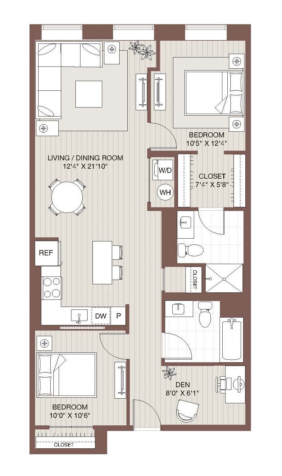 B – Lofts Floorplan Image