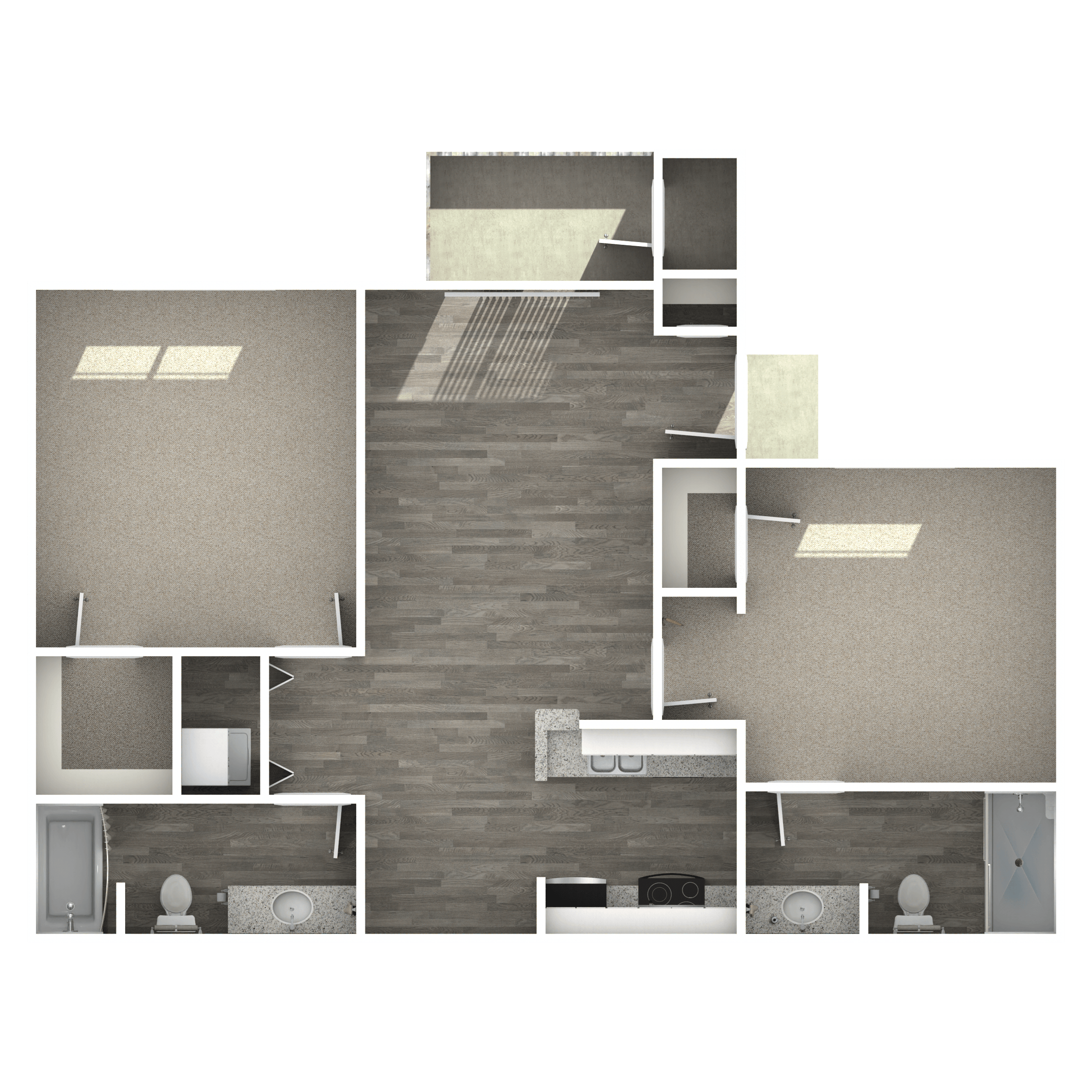 B2C floor plan