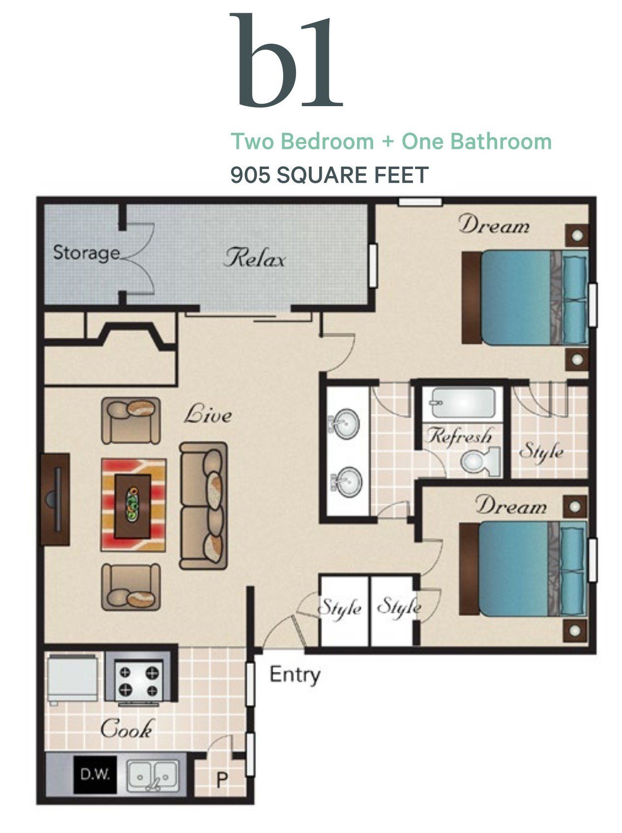 B1 floor plan
