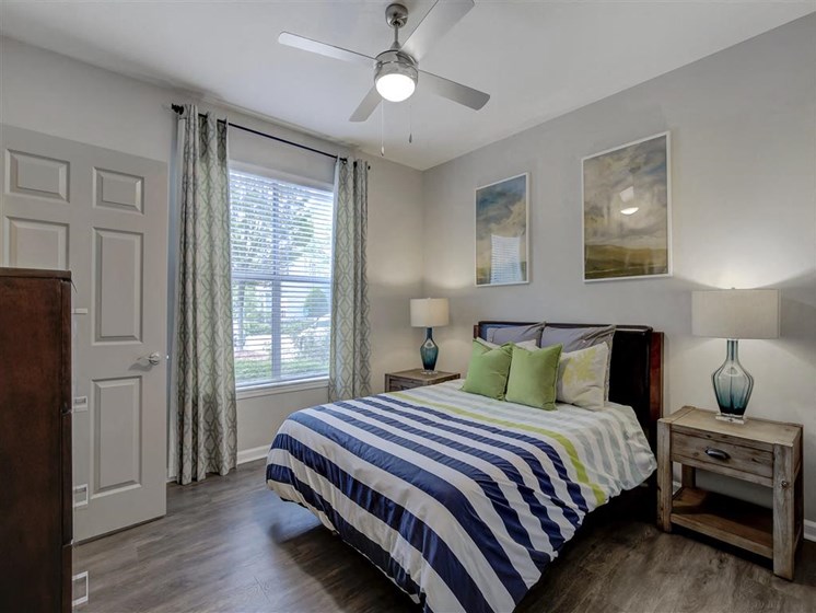 Beautiful Bright Bedroom With Wide Windows at Lakeside at Town Center, Marietta, GA, 30066