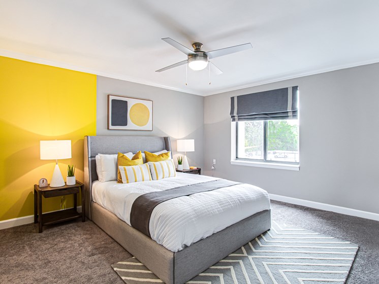 Beautiful Bright Bedroom With Wide Windows at Atler at Brookhaven, Atlanta