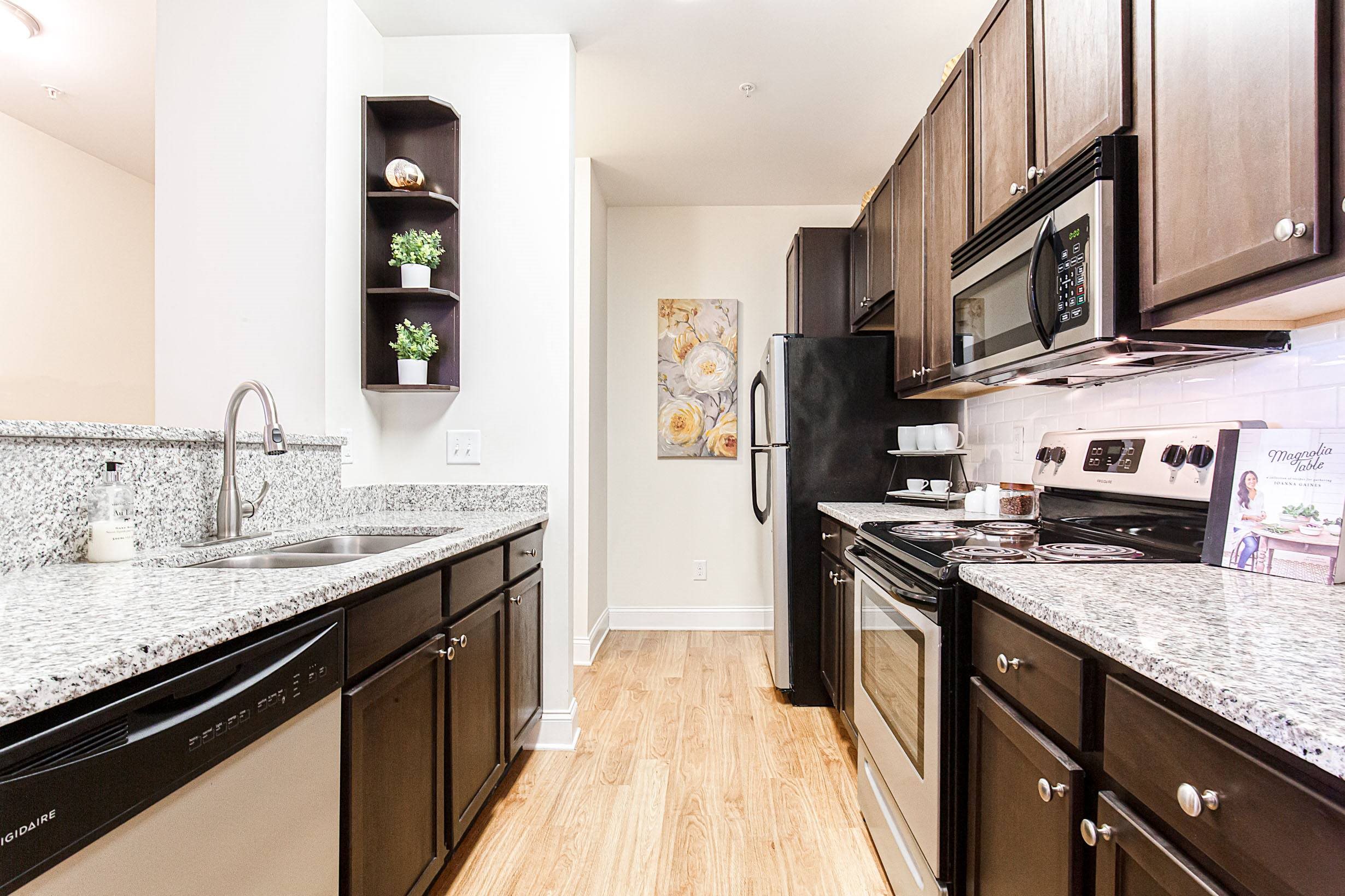 Fully Equipped Kitchen at C at Century Afton Ridge Apartments, North Carolina, 28027