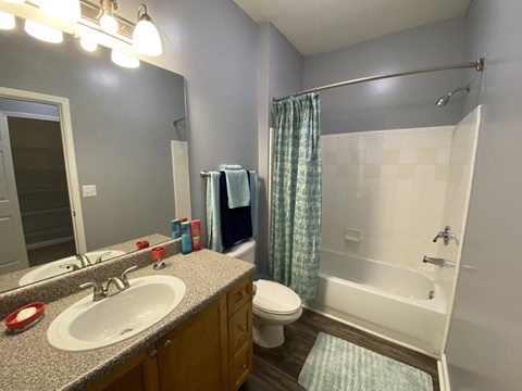Edgewater Vista Apartments, Decatur Georgia, secondary bathroom
