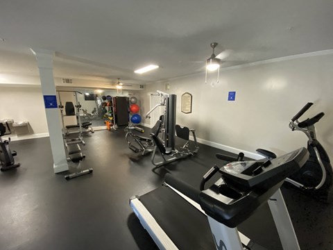 Edgewater Vista Apartments, Decatur Georgia, renovated fitness exercise equipment