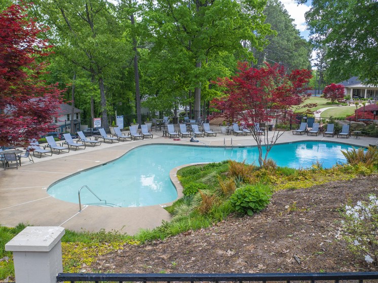 Sparkling Pool Area Paces Ridge at Vinings