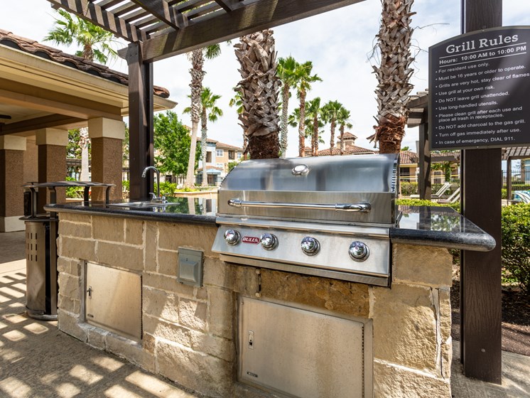 BBQ Grills at Century South Shore Apartments, League City, 77573