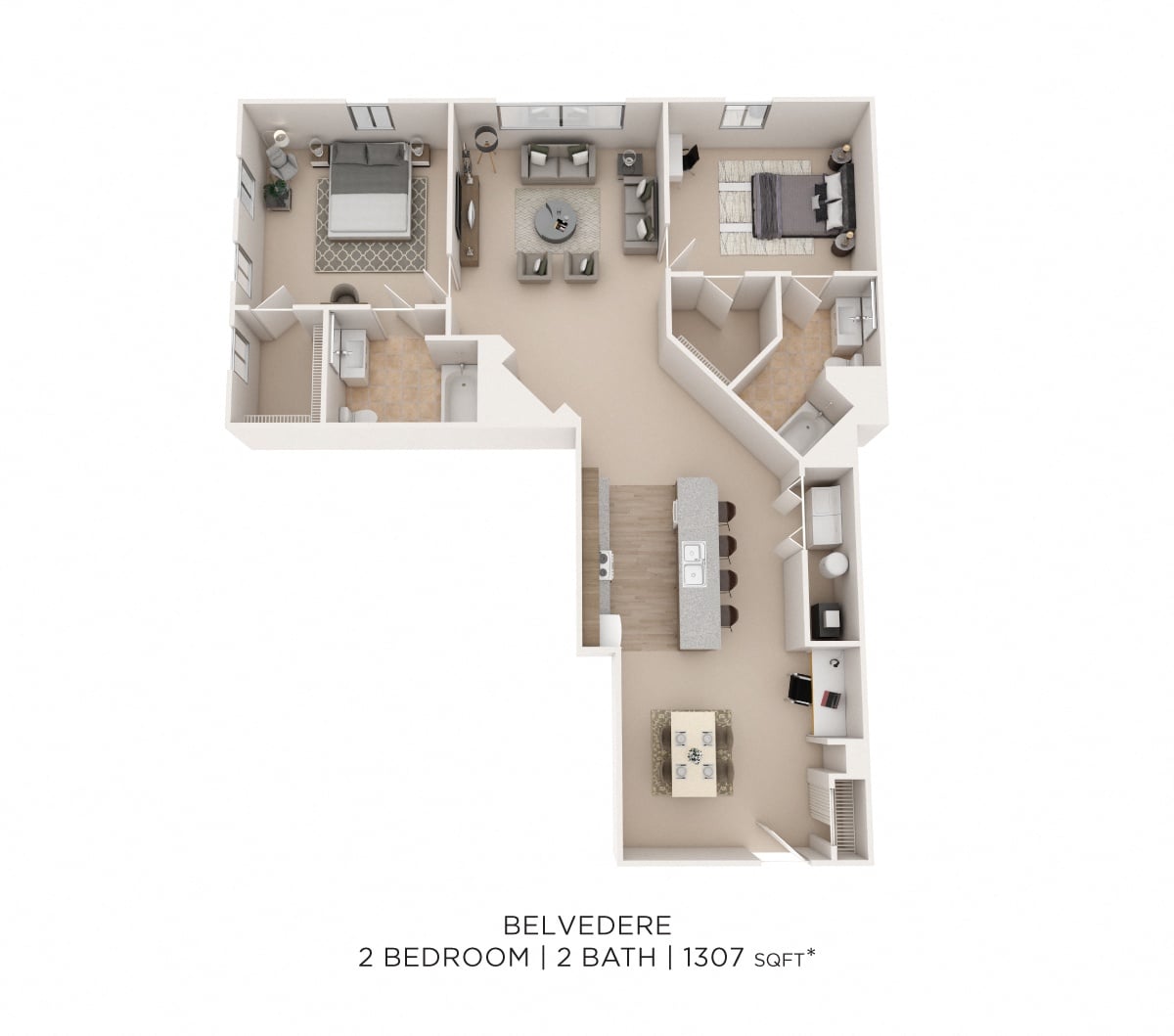 Belvedere floor plan