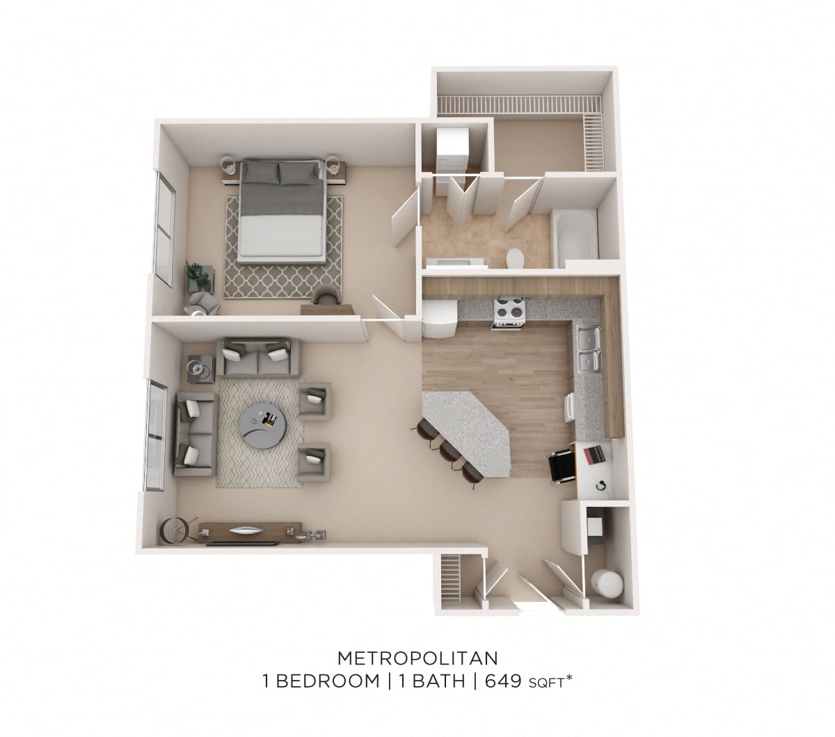 Metropolitan floor plan