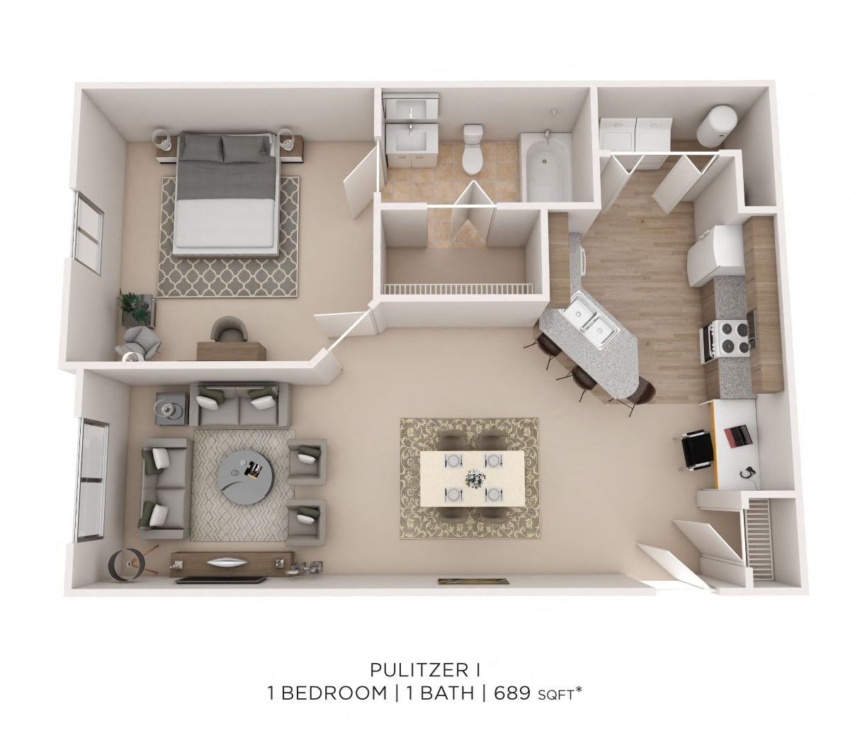 Pulitzer I floor plan
