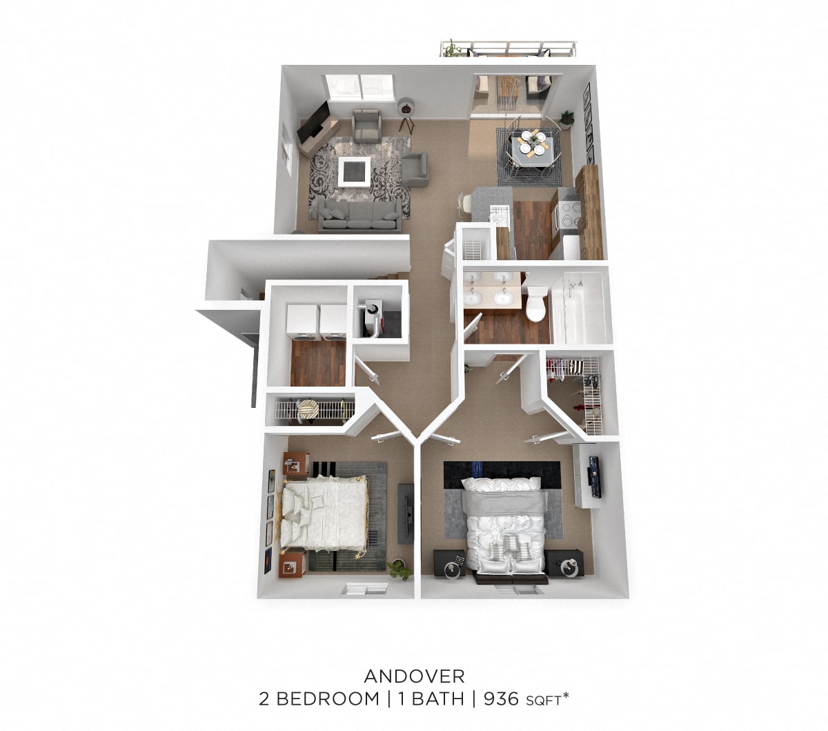 Eastpointe Lakes Apartment and Townhomes 2 of 3