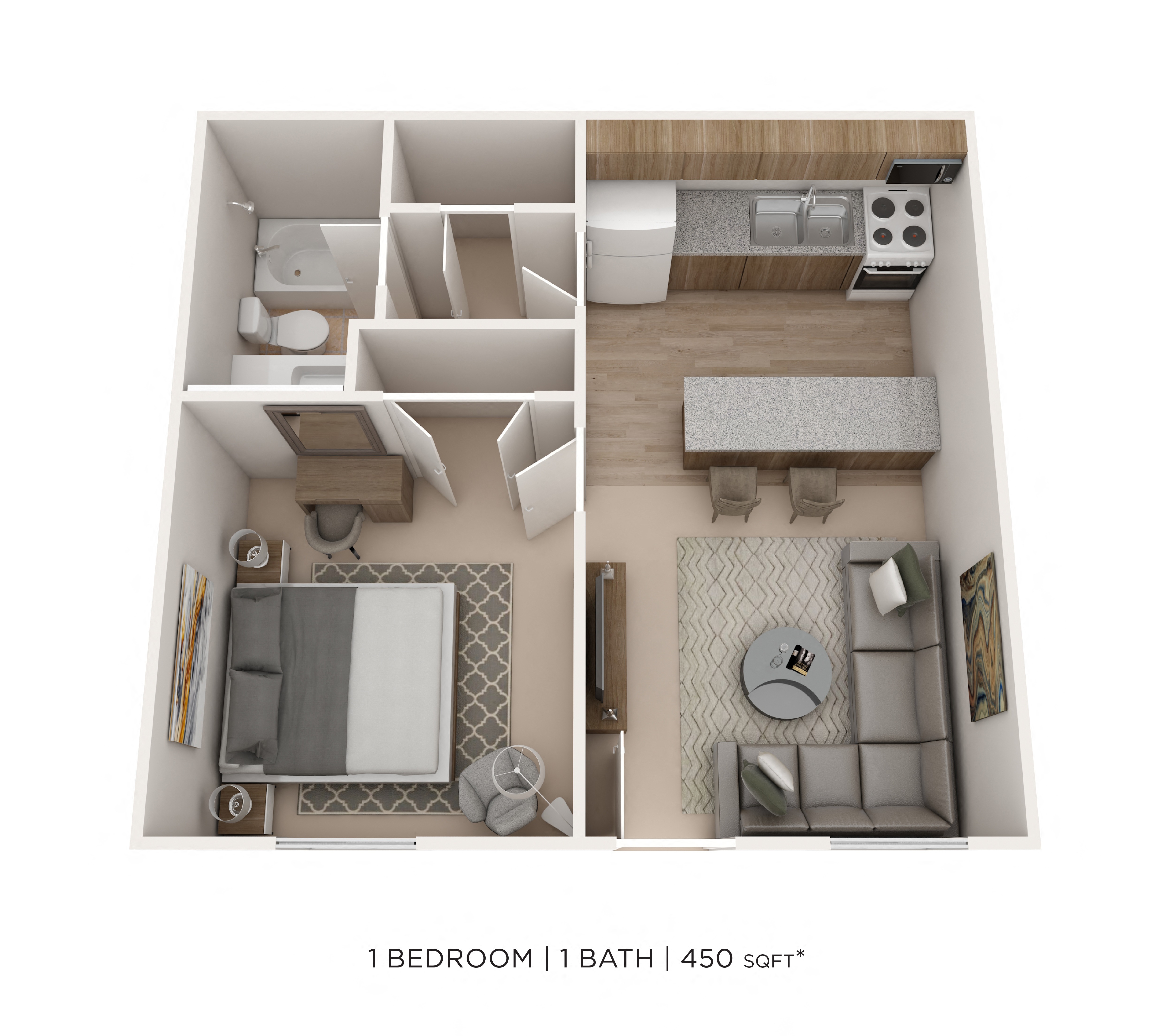 Studio floor plan