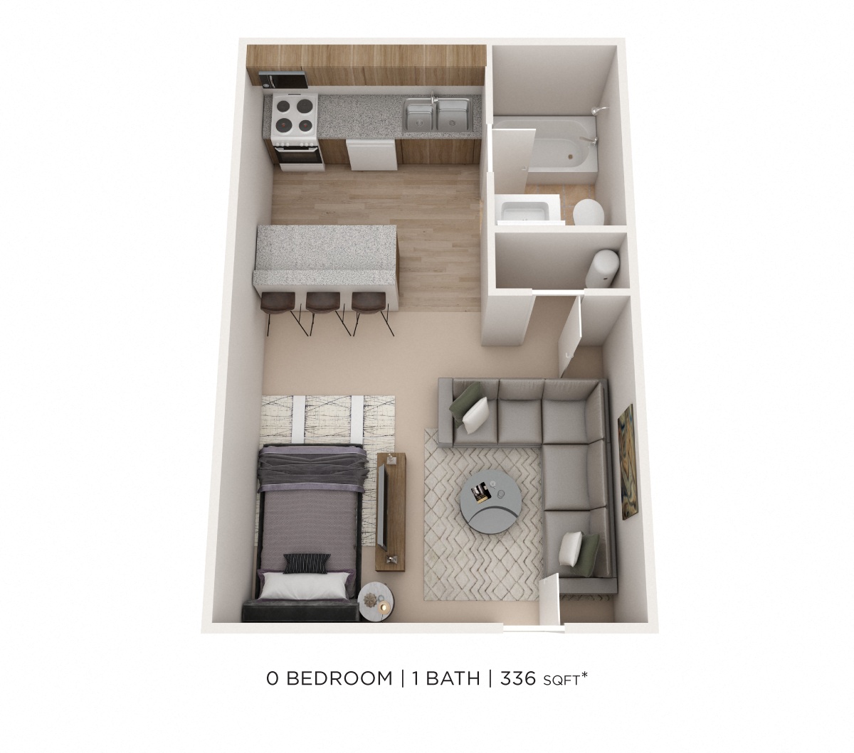 Studio floor plan