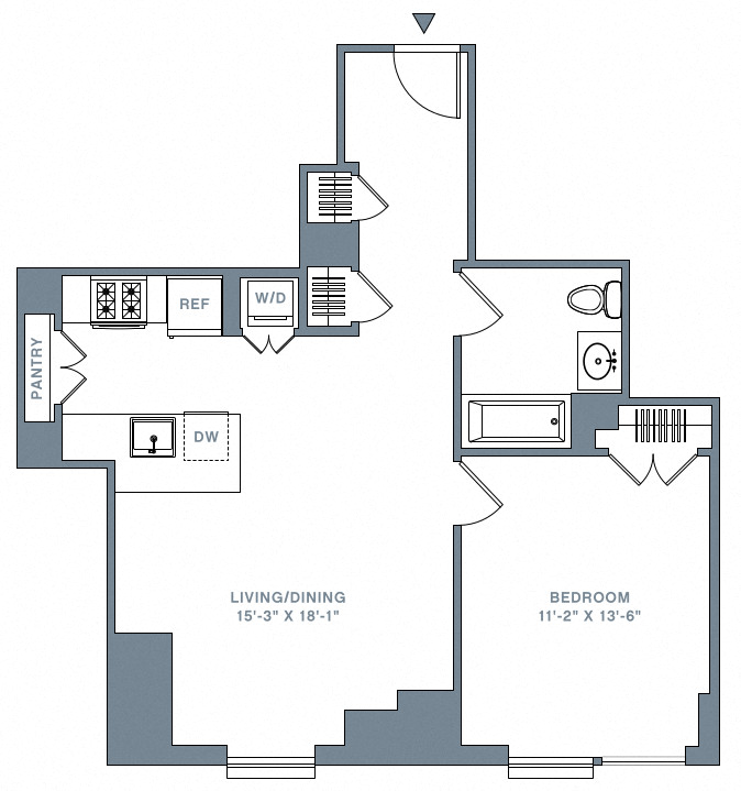 Floor Plan Image of Apartment Apt 29H