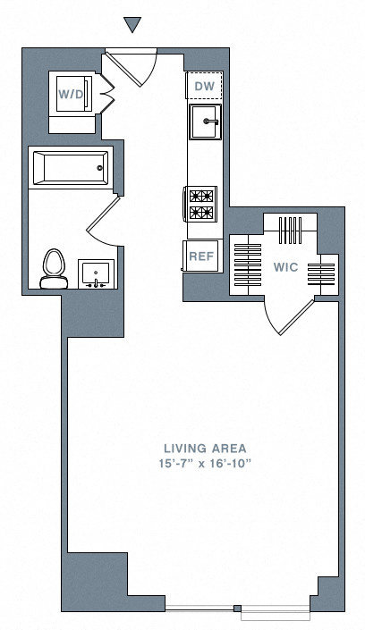 Floor Plan Image of Apartment Apt 43G