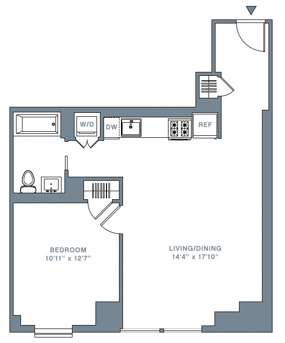 Floor Plan Image of Apartment Apt 38H