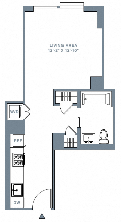 Floor Plan Image of Apartment Apt 14D