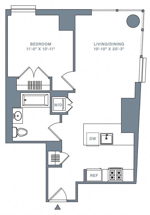 Floor Plan Image of Apartment Apt 31A