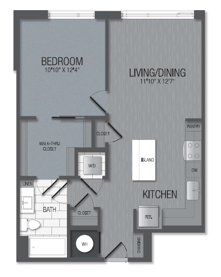 Floor Plan Image of Apartment Apt 2-429