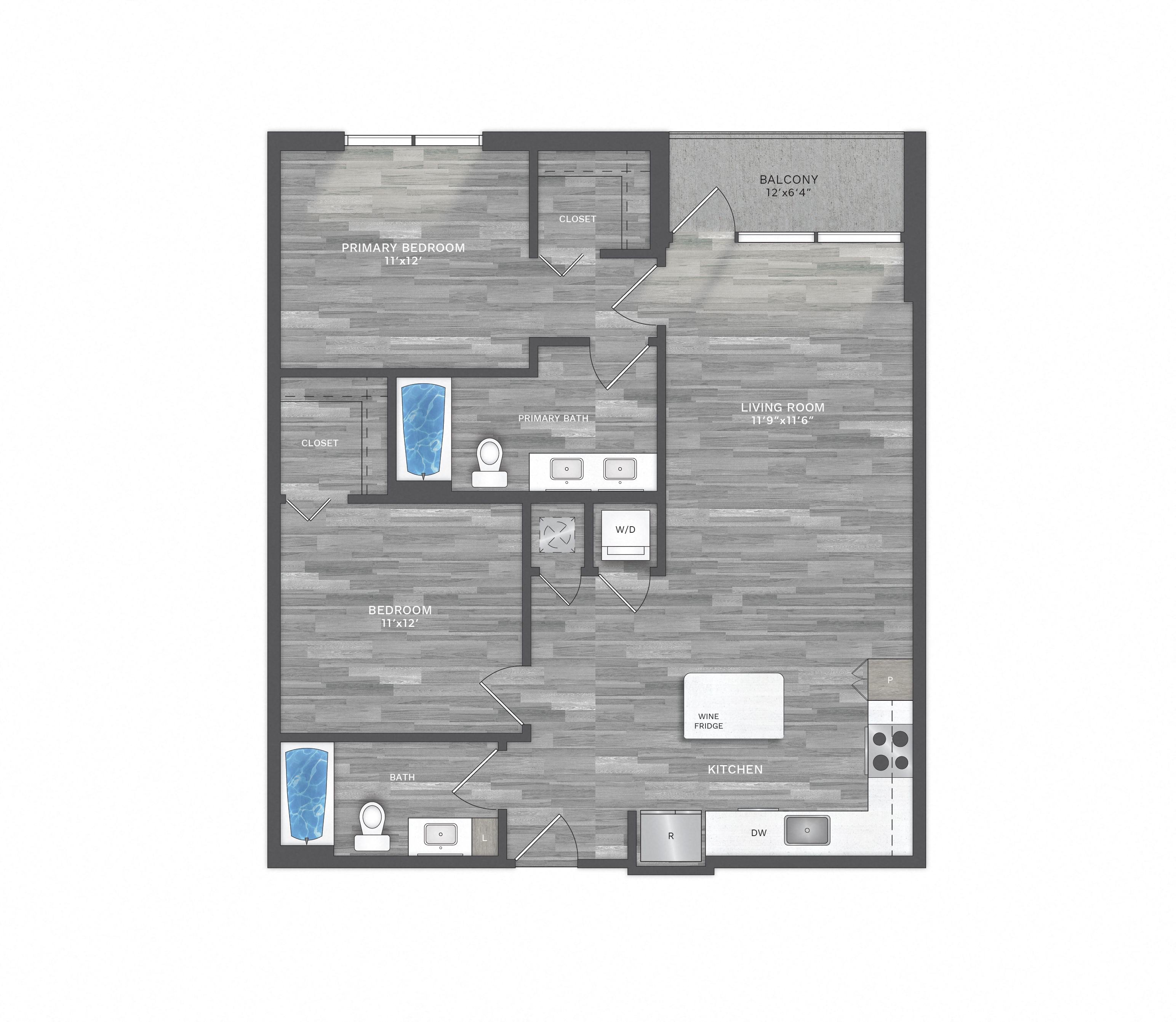 Floor Plan Image of Apartment 