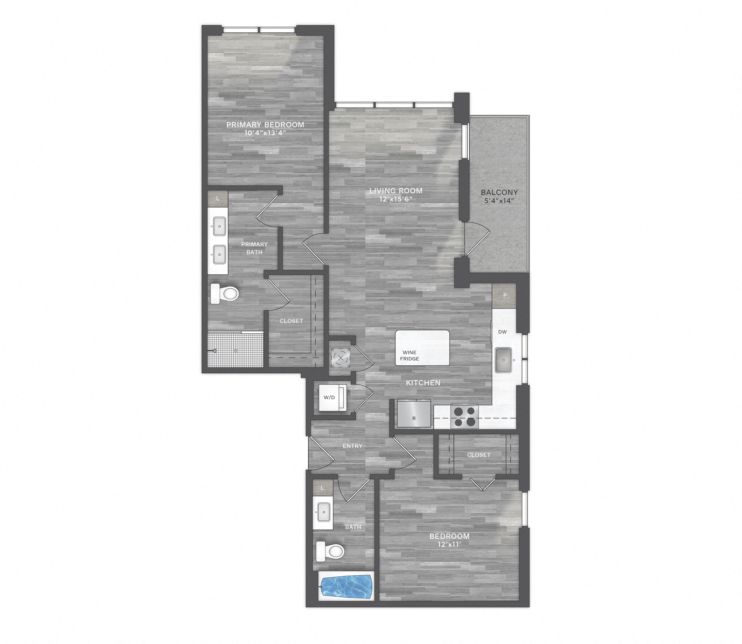 Floor Plan Image of Apartment 