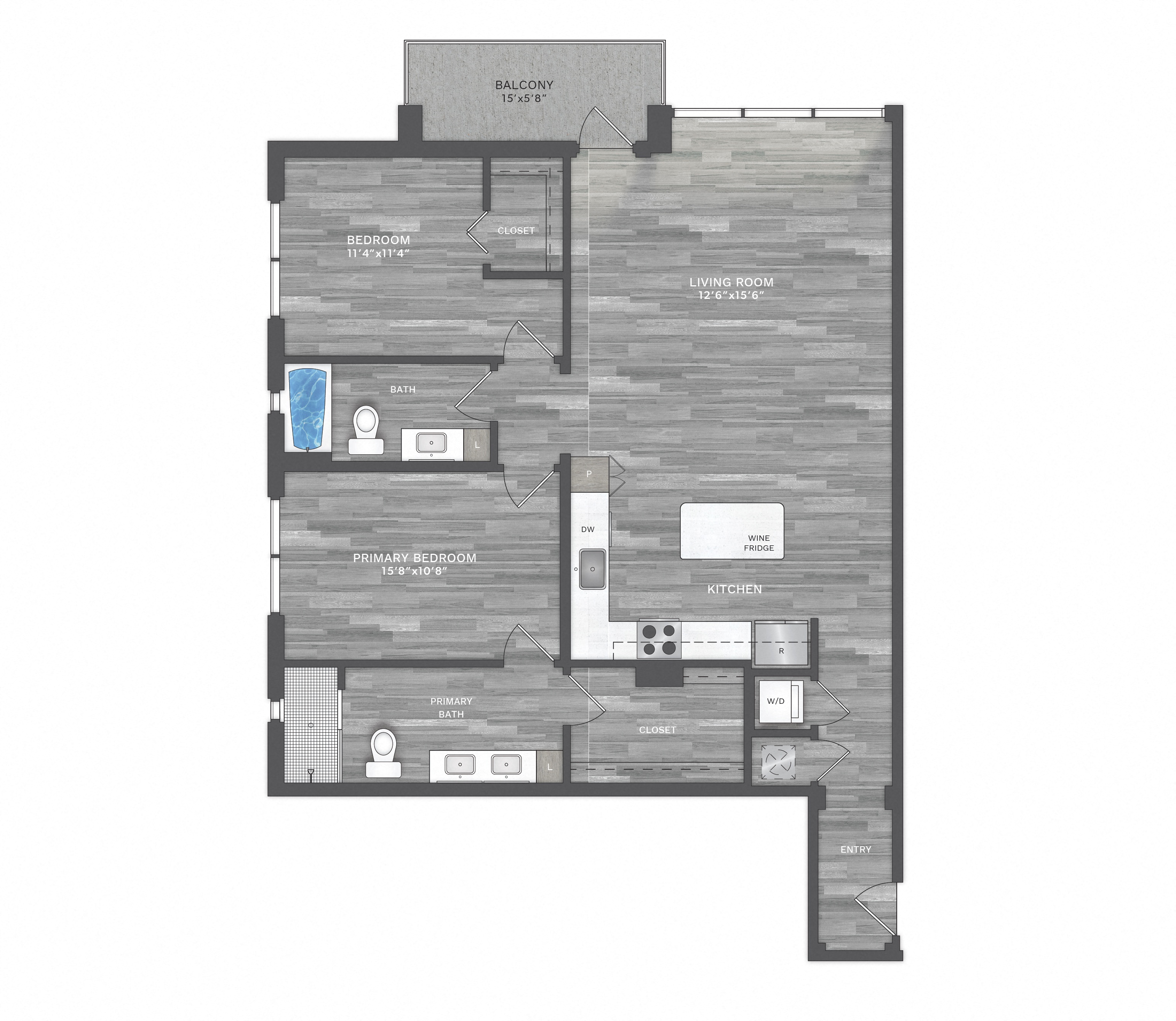 Floor Plan Image of Apartment 