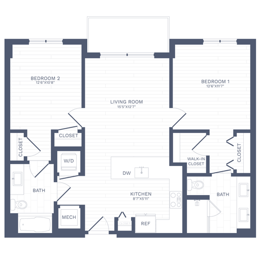 Apartment 0011 floorplan