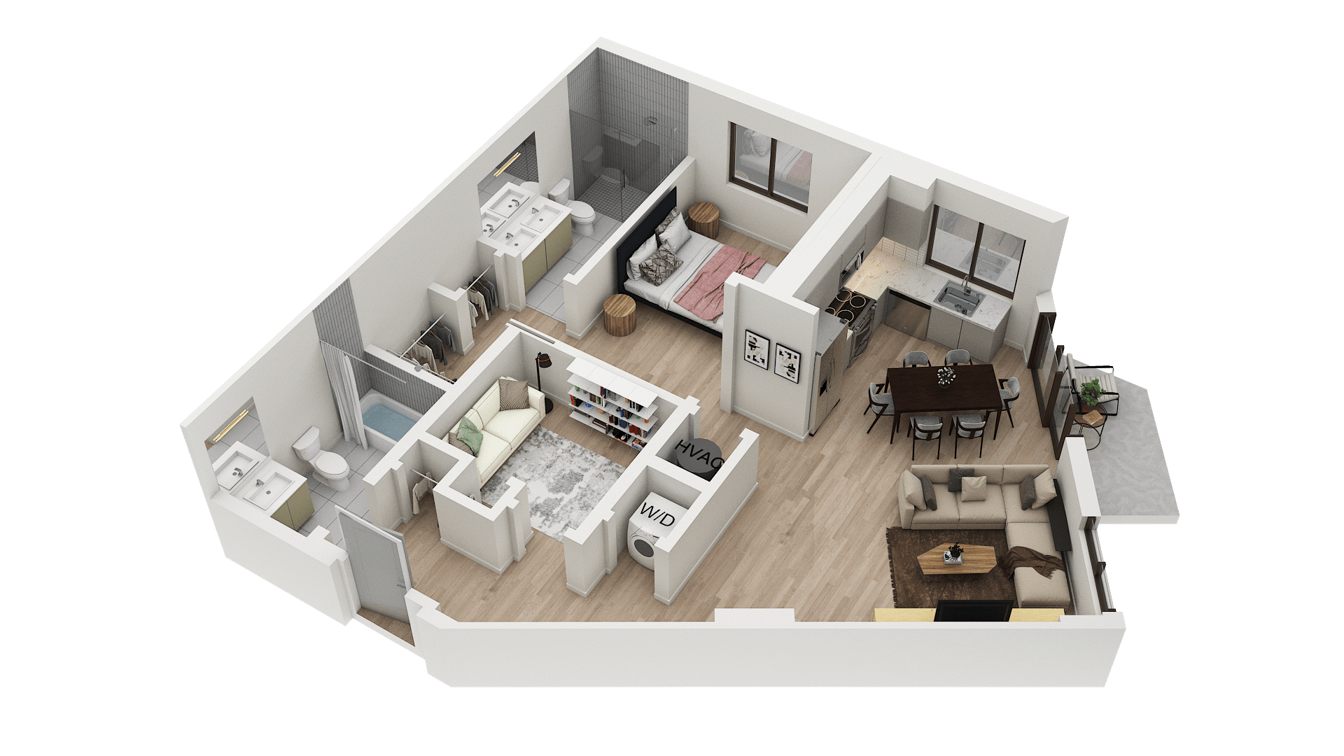 Apartment 0226 floorplan