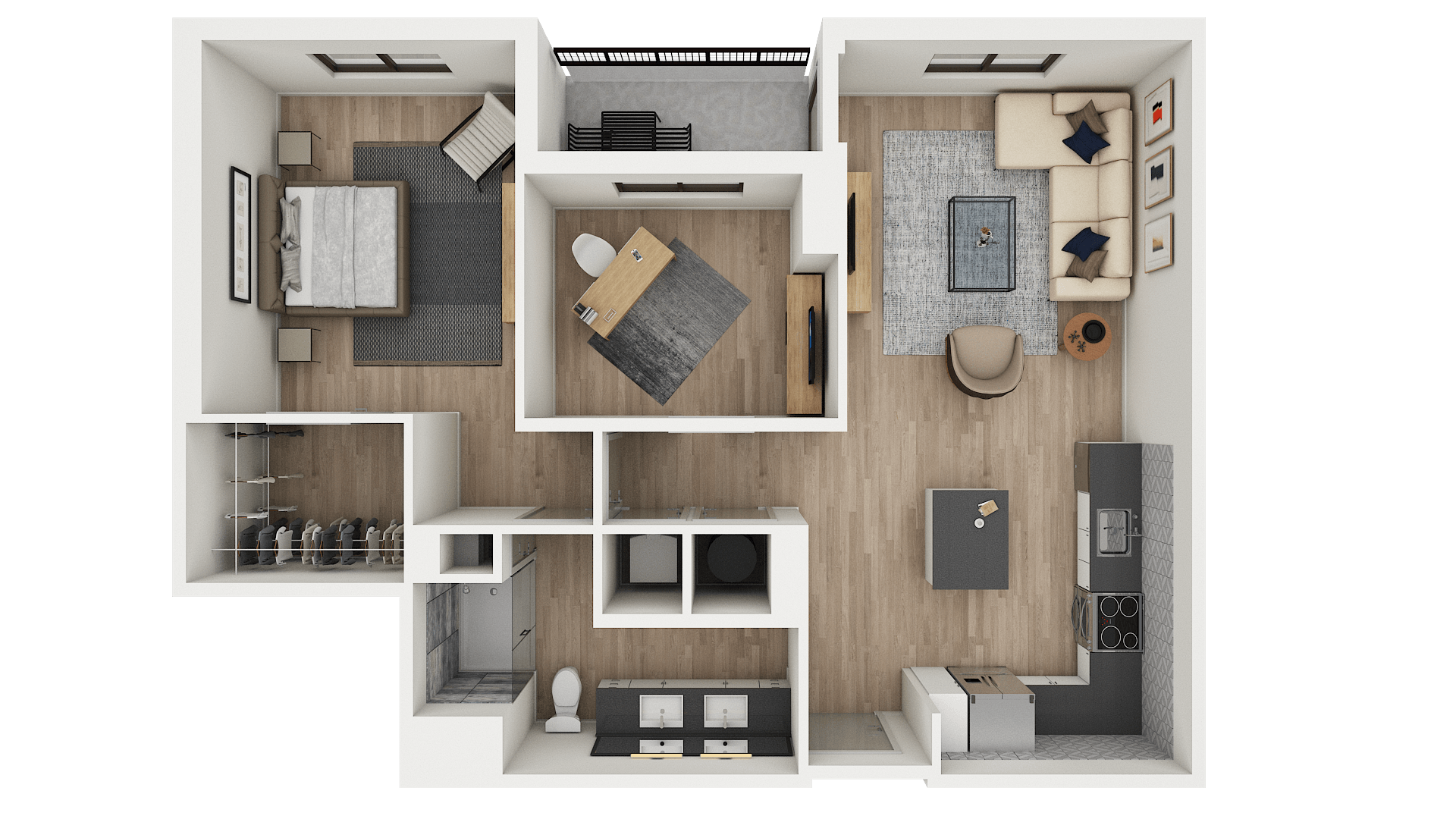 Floor Plan Image of Apartment Apt 2-PH10